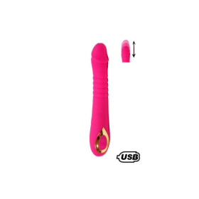 TWIST Rose, Vibromasseur "va-et-vient" USB en silicone médical, doté de 18 modes de stimulation 